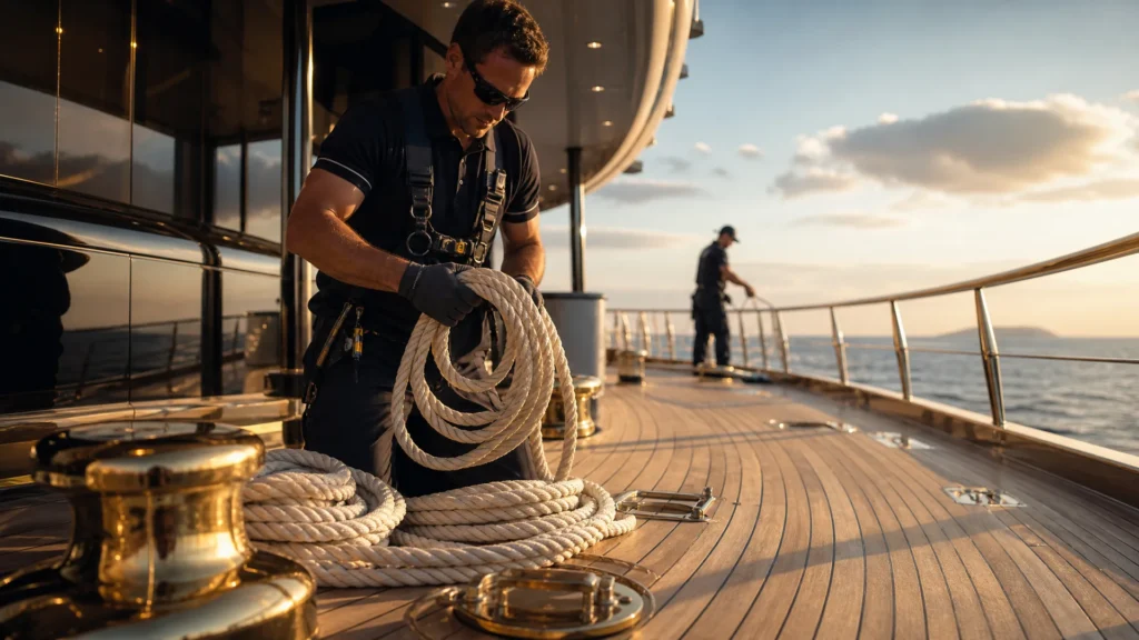 Superyacht Deck Crew Jobs: Career Progression and Certifications